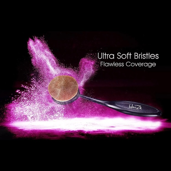 Han Zá 10 PC oval makeup brush set - Picture 7 of 7